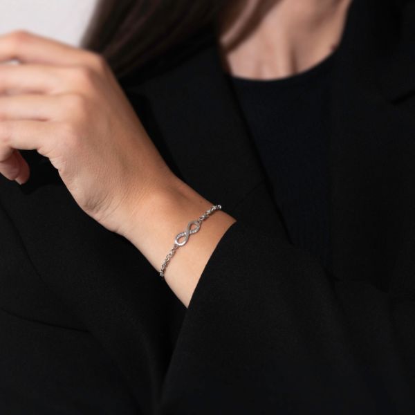Para a nossa belíssima neta – Pulseira com cristais de zircónio cúbico NASUS_CRYSTALBRACELET