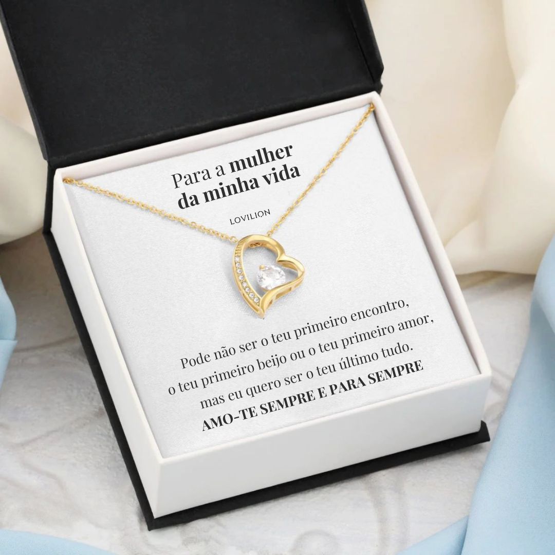 Colar Amor-Eterno™ Banhado a Ouro 18K