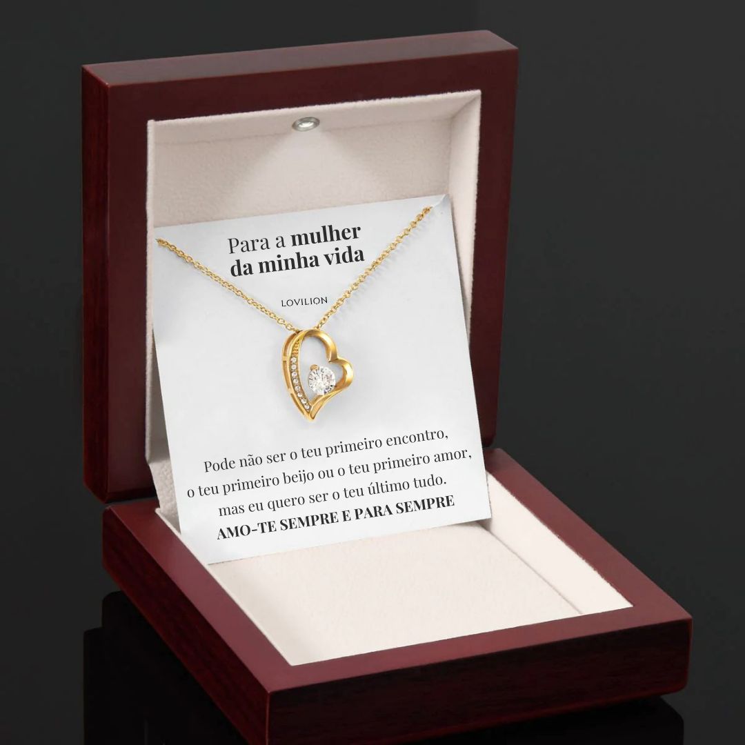 Colar Amor-Eterno™ Banhado a Ouro 18K