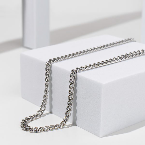 Para o Meu Filho – Colar de corrente de ligação cubana NOAH