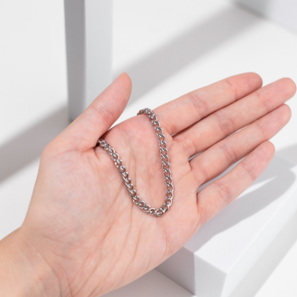 Para o Meu Homem – Colar de corrente de ligação cubana RAFAEL