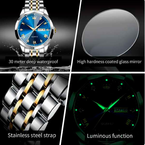 Para o meu homem – Relógio elegante LUCIAN_ELITLUX