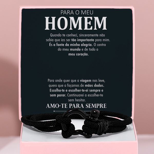 Para o meu homem – Pulseira para homem LUCIAN_NAUTICROPE