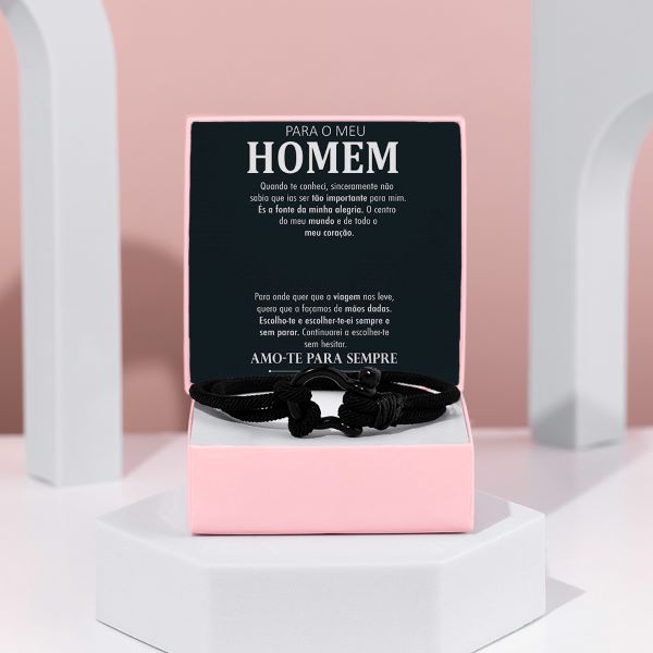 Para o meu homem – Pulseira para homem LUCIAN_NAUTICROPE