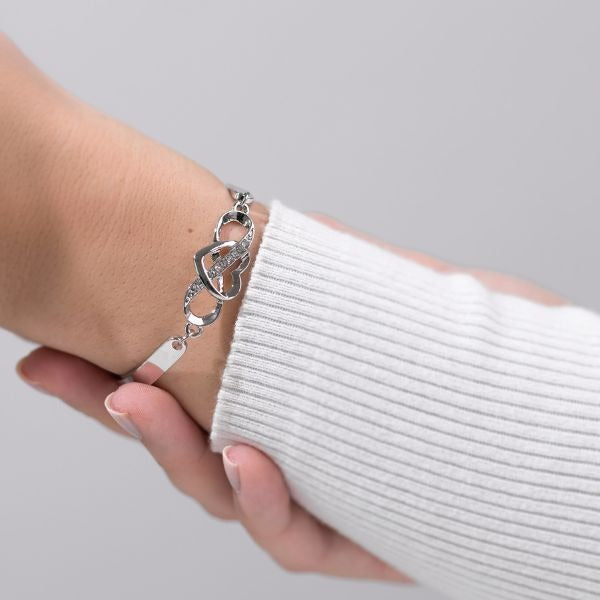 Para a Minha Alma Gémea – Guarda-me sempre no teu coração Pulseira – LOVE_HEARTBRACELET
