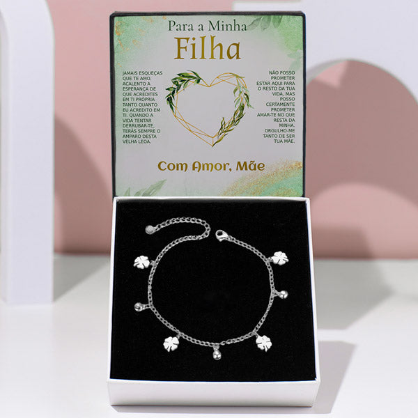 Para a Minha Filha – Pulseira KIARA_CLOVER
