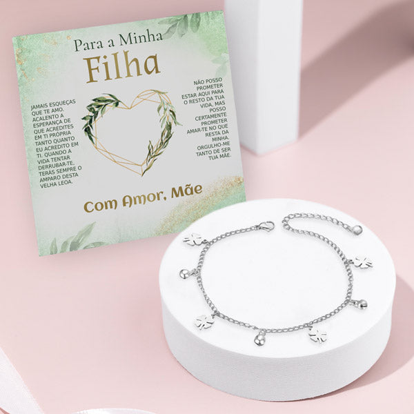 Para a Minha Filha – Pulseira KIARA_CLOVER