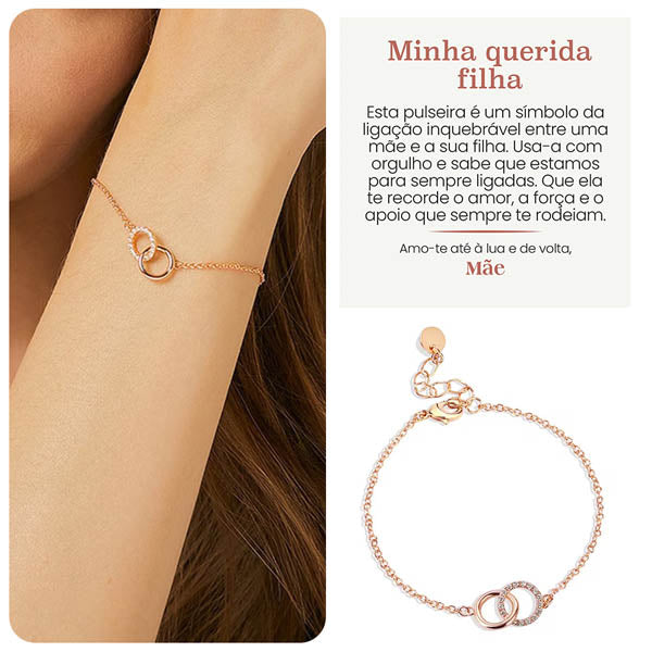 Pulseira de círculo interligada CHIARA_FOREVERBRACELET