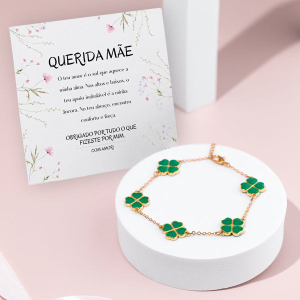 Querida Mãe – Pulseira com amuleto da sorte MARGO_CHARMBRACELET