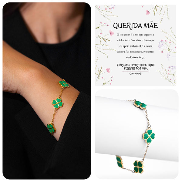Querida Mãe – Pulseira com amuleto da sorte MARGO_CHARMBRACELET