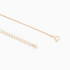 Para a Minha linda neta – Colar 2em1 trevo e corações Banhado a Ouro 18K  NOA_CLOVERIE