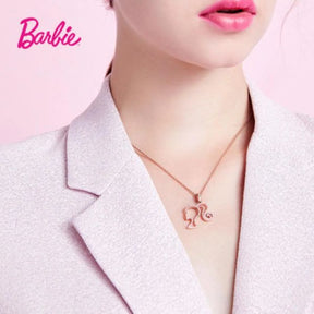 Minha querida filha – Colar em ouro rosa MINA_BARBIE