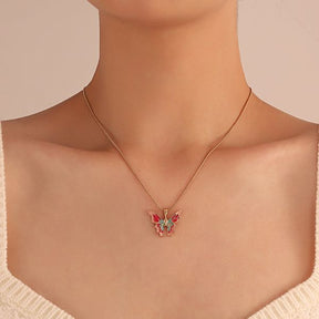 Para a minha Barbie – Colar borboleta dourada BIANCA_FAIRYTOPIA