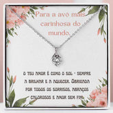 Para a avó mais carinhosa do mundo – Colar com zircónias cúbicas AZALEA_ALLURE