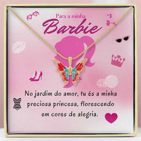 Para a minha Barbie – Colar borboleta dourada BIANCA_FAIRYTOPIA