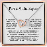 Para a Minha Mulher – Colar de Corações Interligados STELLA_HEARTS
