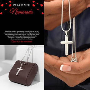 Para o Meu Namorado – Colar de cadeia de ligação cubana CESAR_MENCROSS