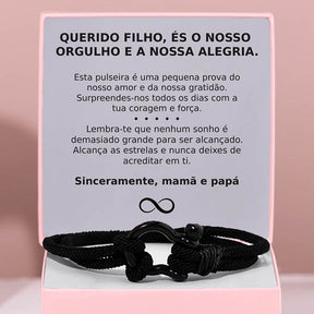 Querido filho, és o nosso orgulho e a nossa alegria – Pulseira para homem ENZO_NAUTICROPE