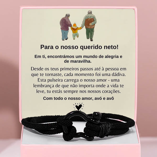 Para o nosso querido neto! – Pulseira para homem COLT_NAUTICROPE