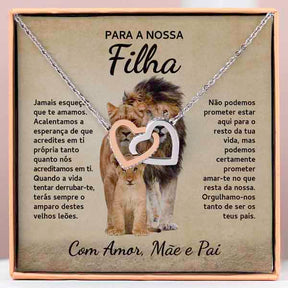 Para a Nossa Filha – Colar de Corações Interligados NAMI_HEARTS