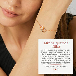 Pulseira de círculo interligada CHIARA_FOREVERBRACELET