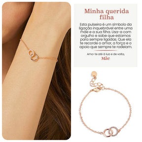 Pulseira de círculo interligada CHIARA_FOREVERBRACELET
