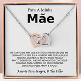 Para A Minha Mãe – Colar de Corações Interligados OLIVIA_HEARTS